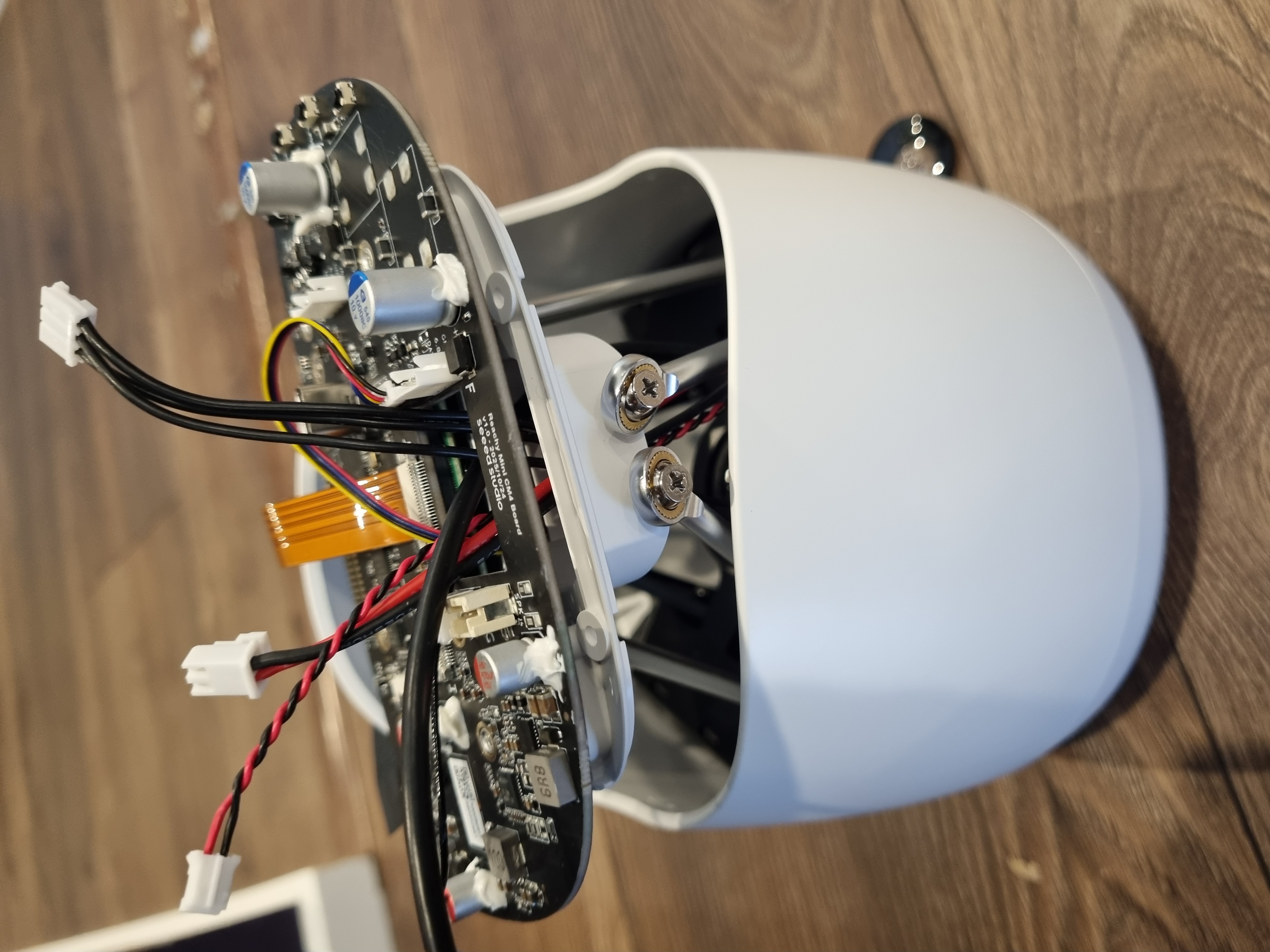 Reachy Mini assembly stage